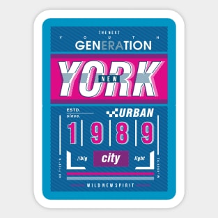 New York City Sticker